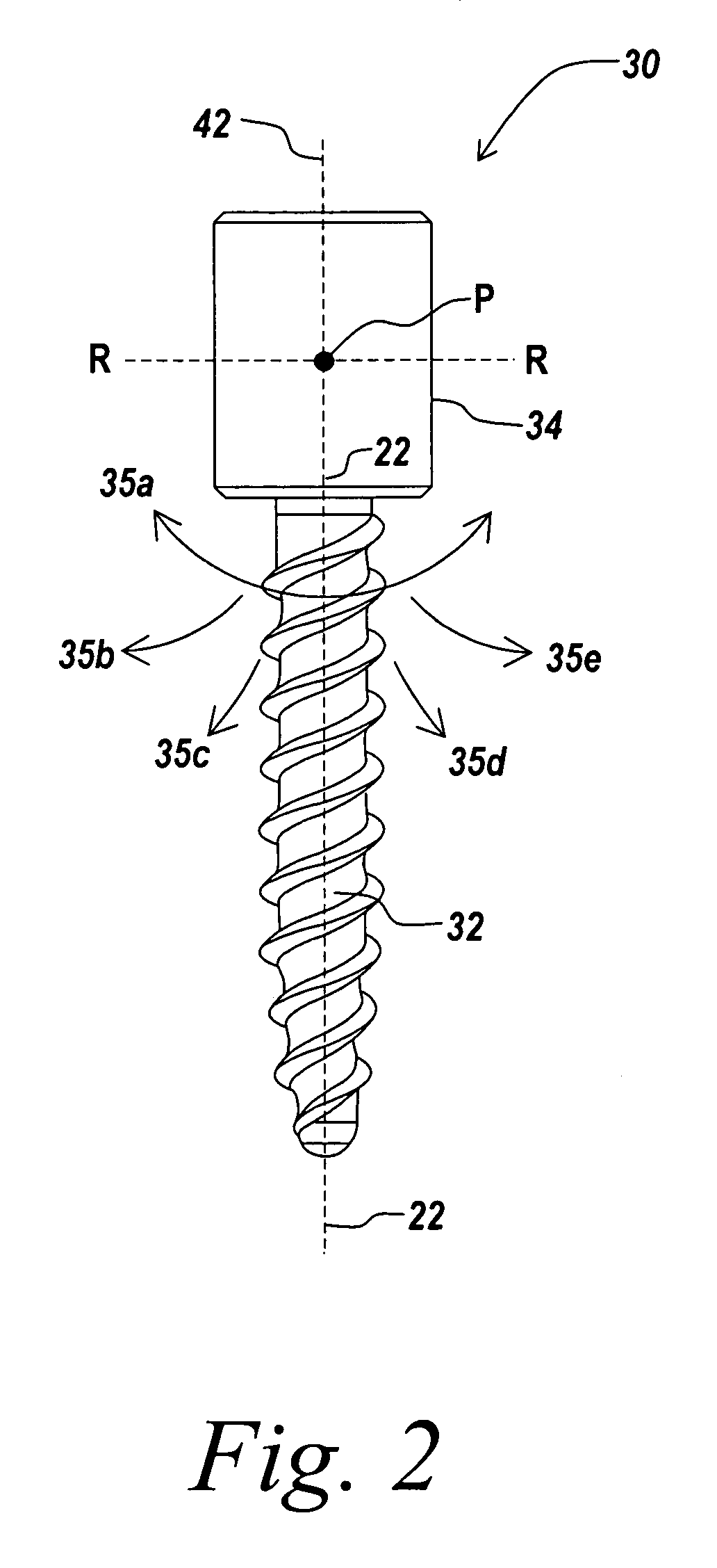 Constrained motion bone screw assembly