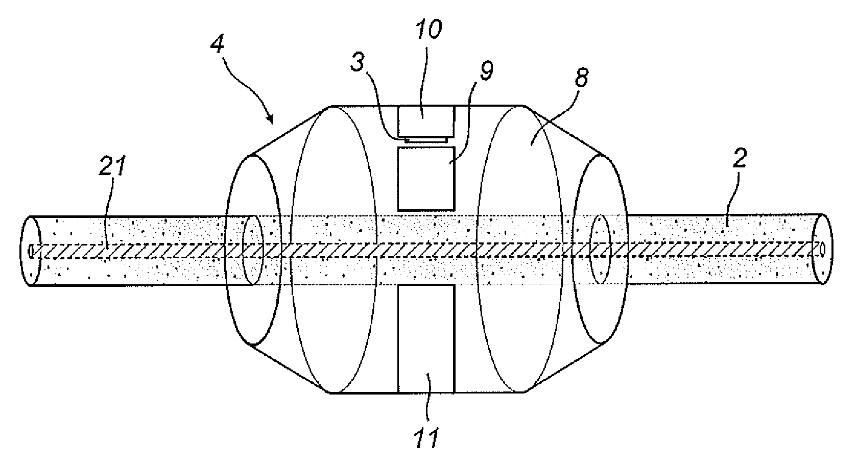 Instrument and method for measuring the loss factor of an electrical apparatus