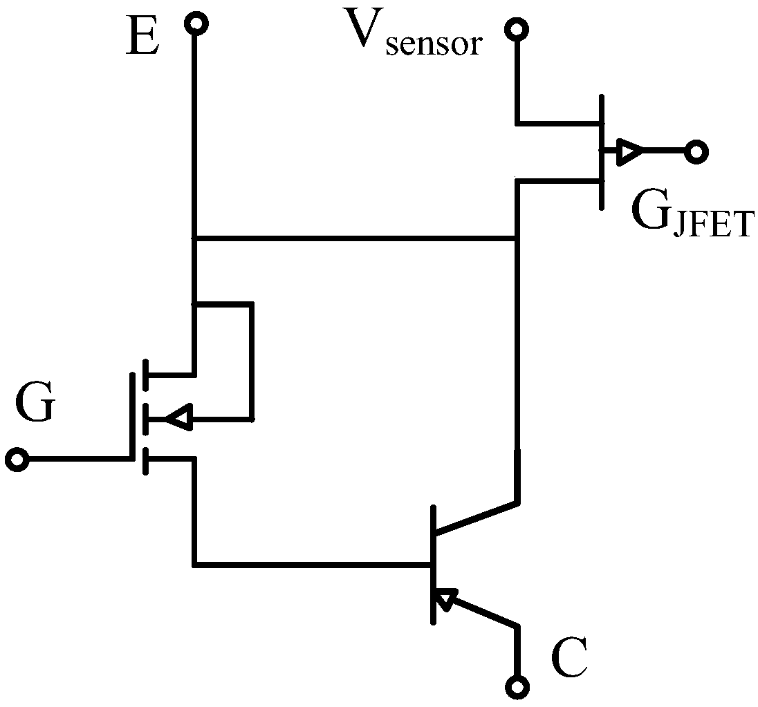 IGBT device with integrated voltage sampling function
