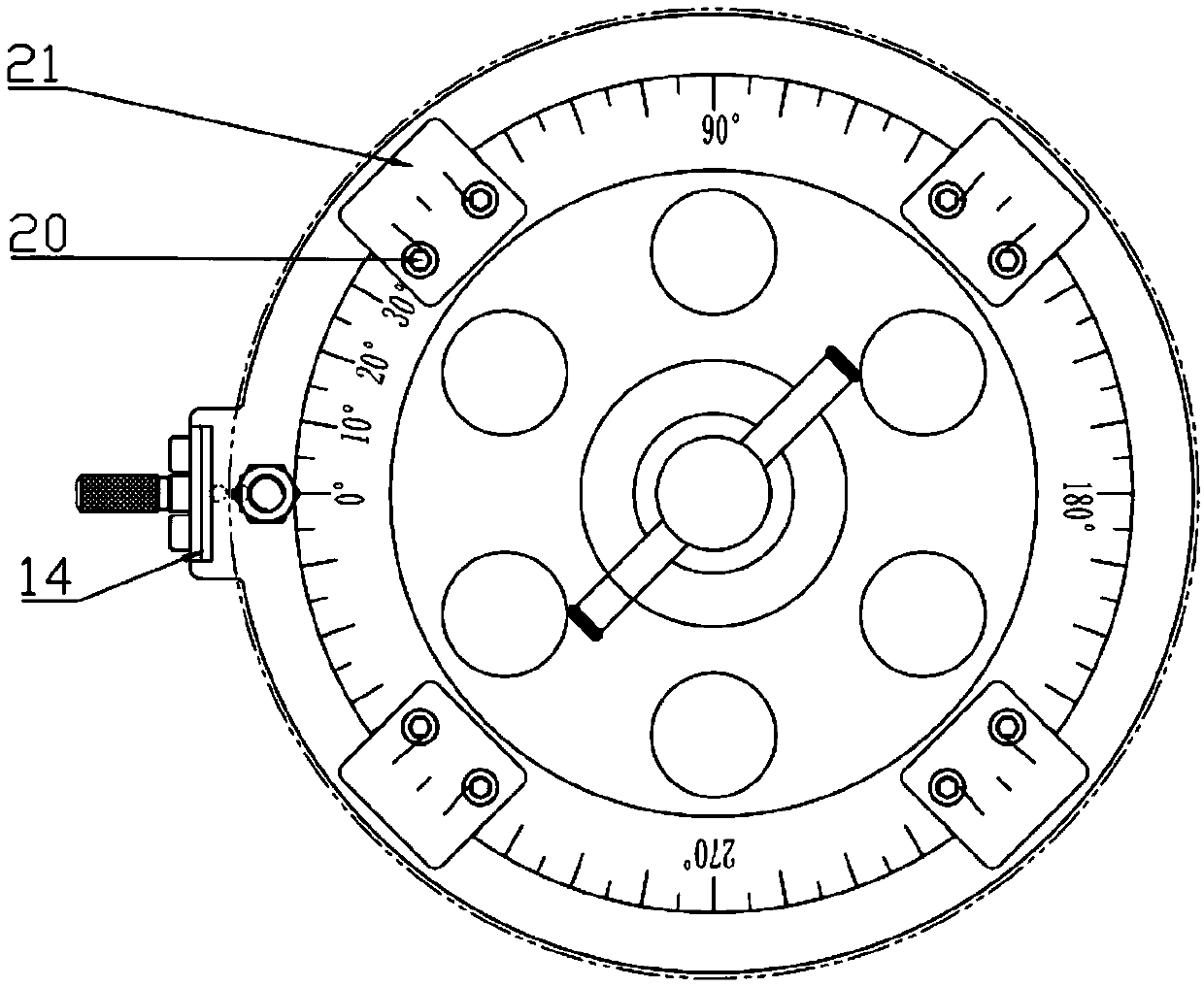 A general device for cylinder marking