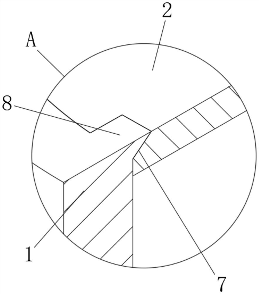 A three-point contact rotary safety waterproof socket