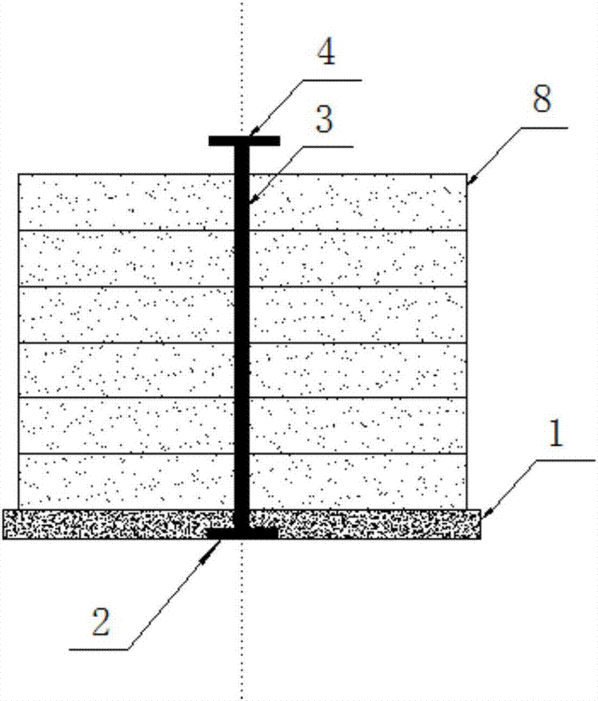 Constructed wetland renewable matrix block structure, and making and using method thereof