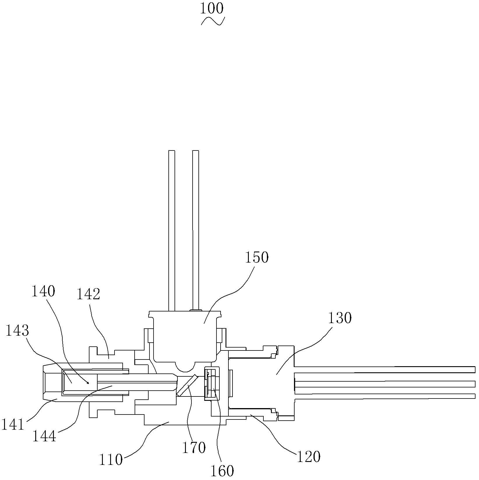 Single-fiber bidirectional component and packaging method thereof