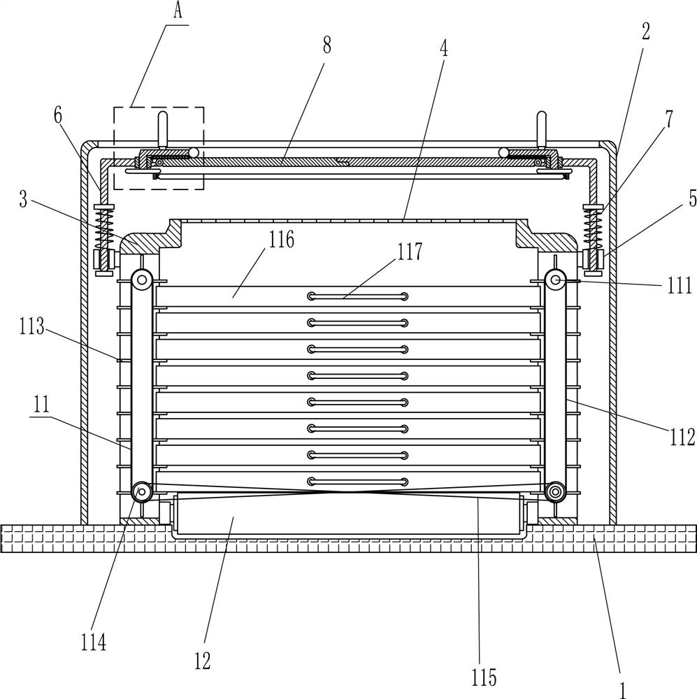 A kind of tofu batch cutting equipment for food processing