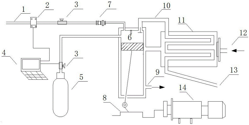 Technique and method for achieving power generation by means of explosion of extremely-low-concentration gas