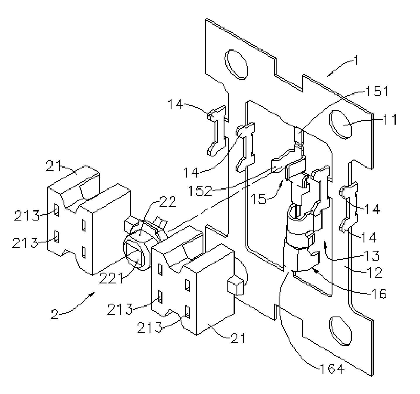 Structure of antenna connector