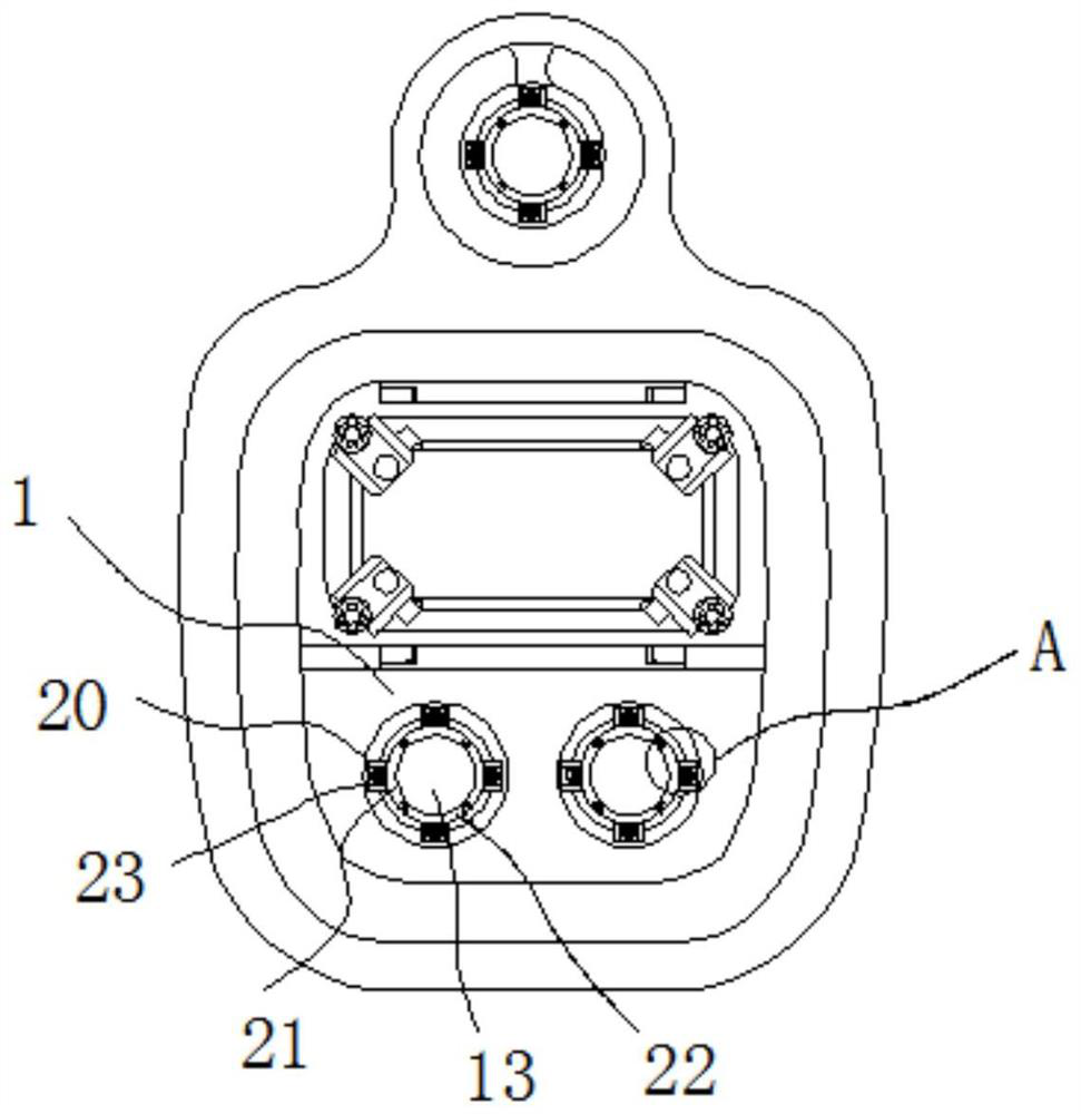 Engine compartment firewall