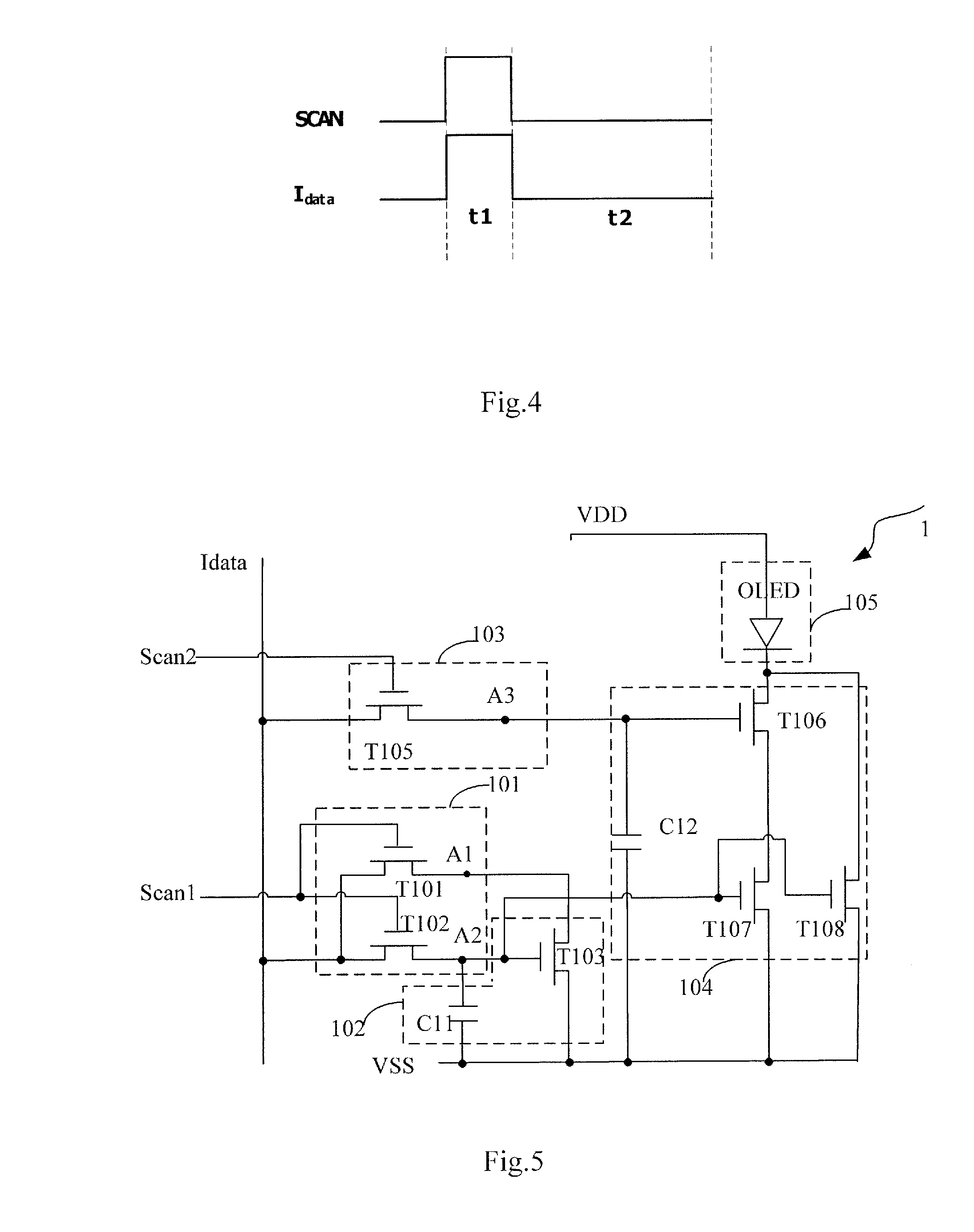 Pixel circuit, driving method thereof and pixel array structure