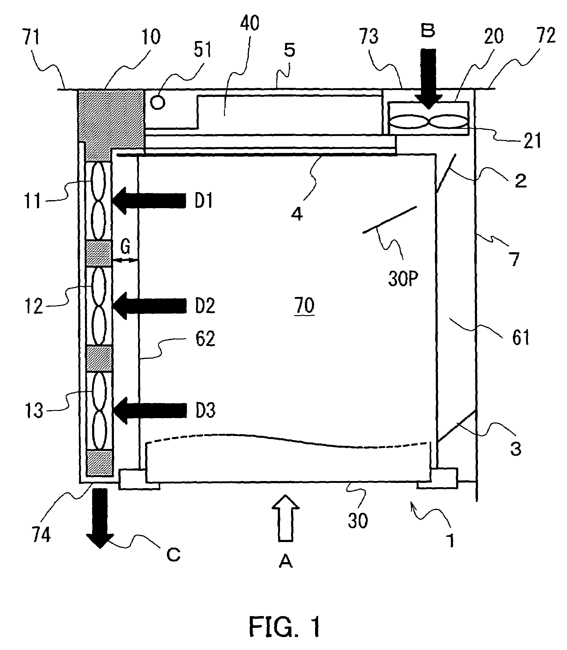 Communication device, cooling fan unit, and operation control method for the cooling fan unit