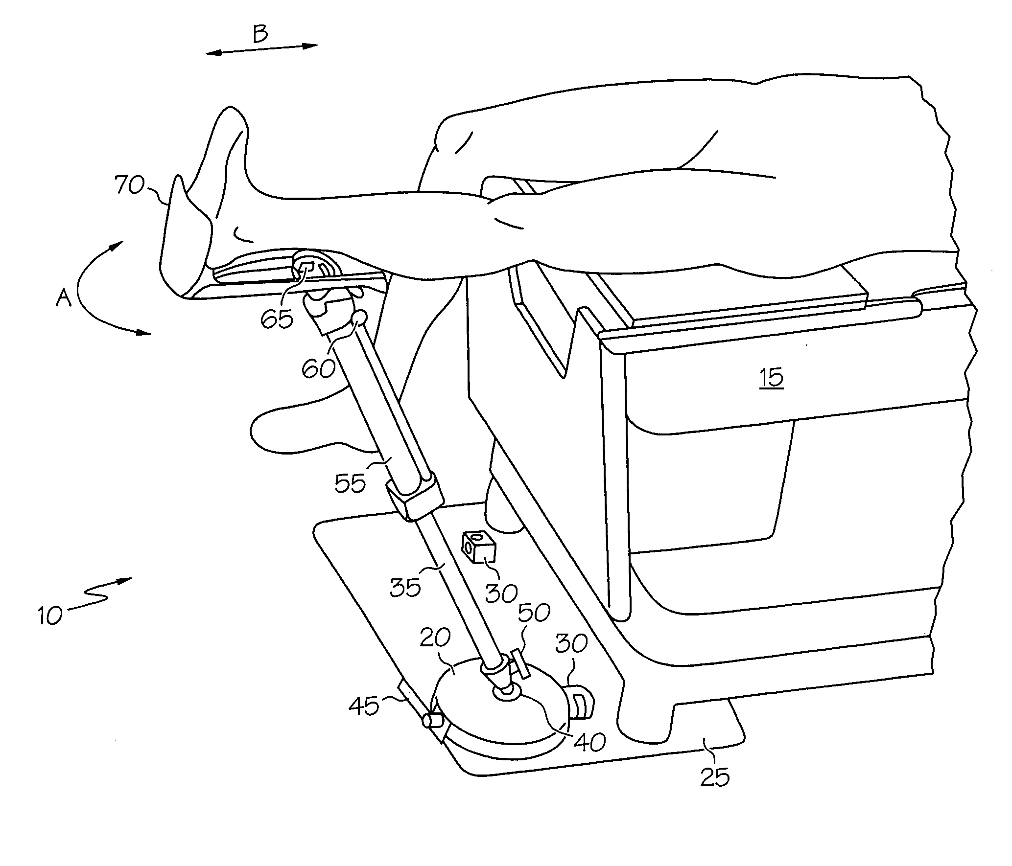 Surgical positioning apparatus
