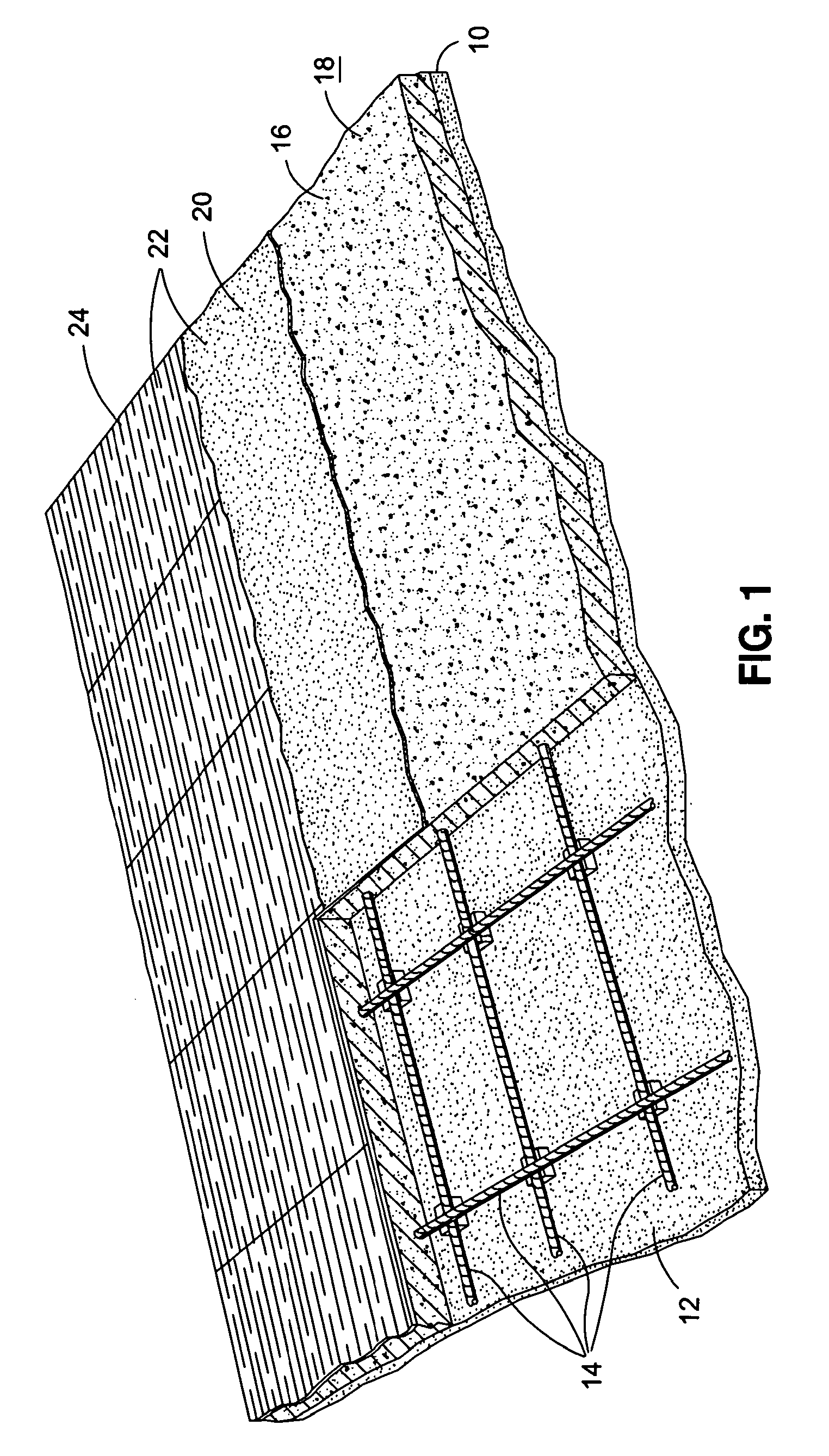 Decorative concrete and method of installing the same