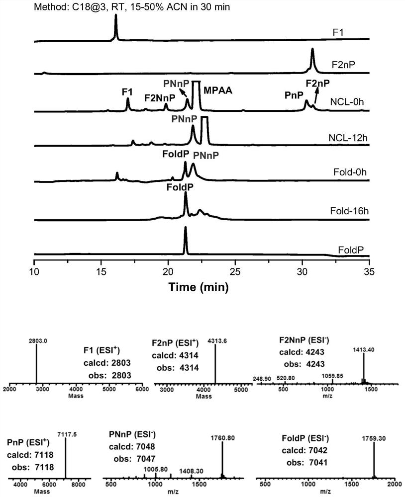 Chemical synthesis method of hirudin with tyrosine sulfation modification