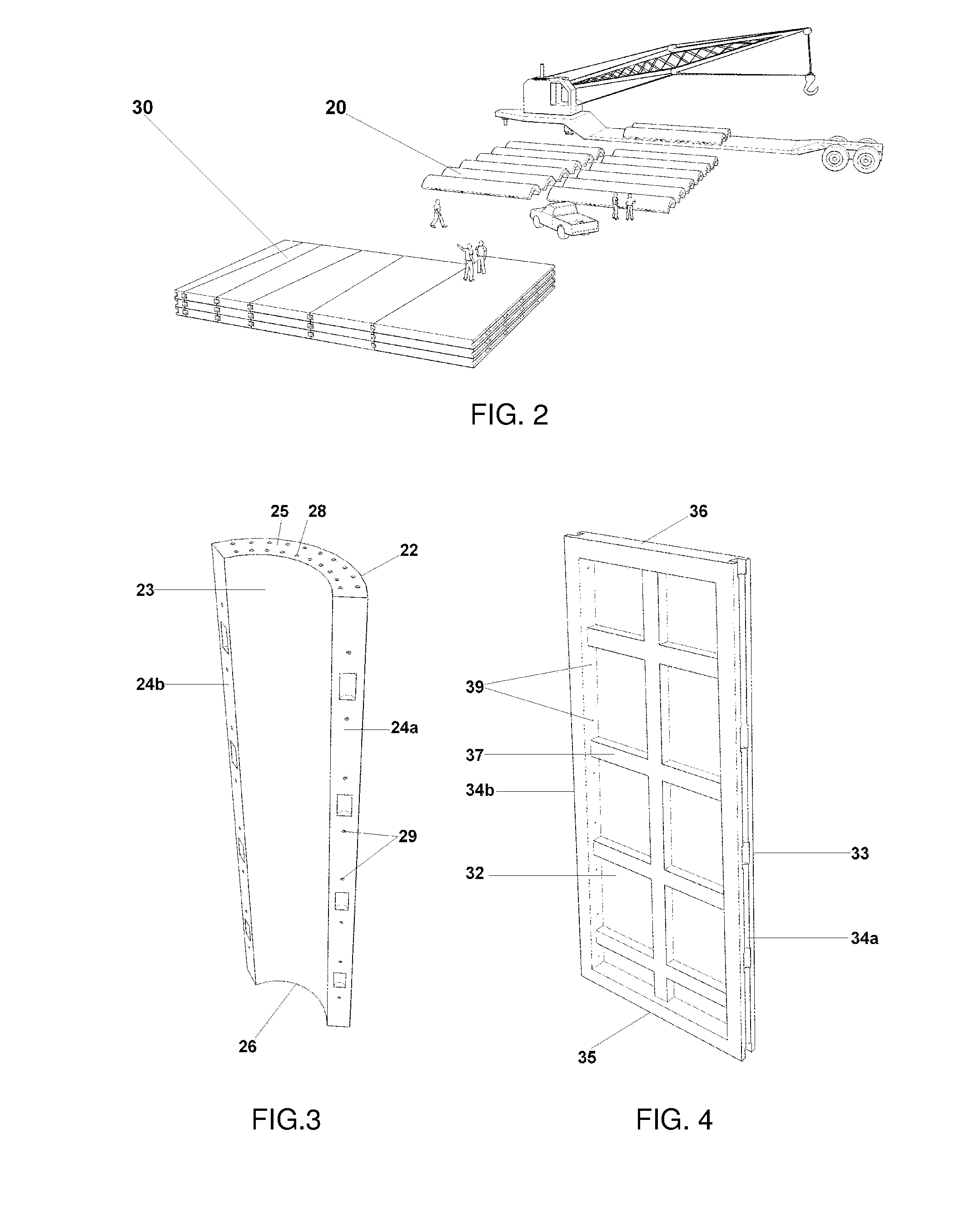 Method for mounting in sections an annular tower for wind power generator, heliostatic power generator or chimney composed from three concrete segments or more