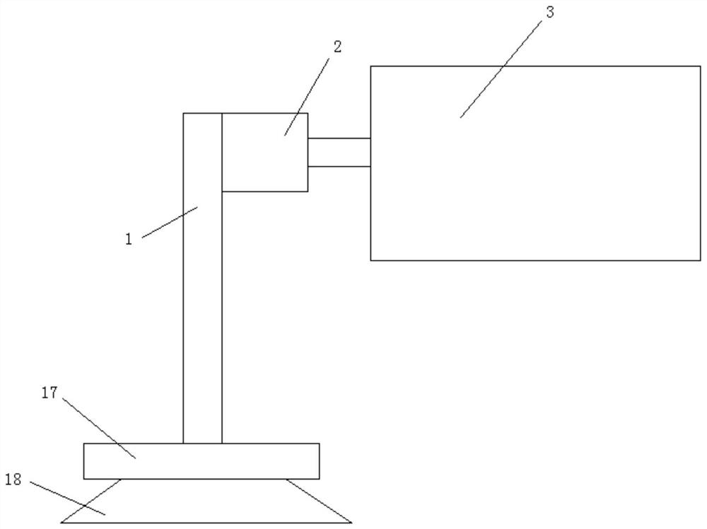 Ship electrical engineering threading construction device and using method