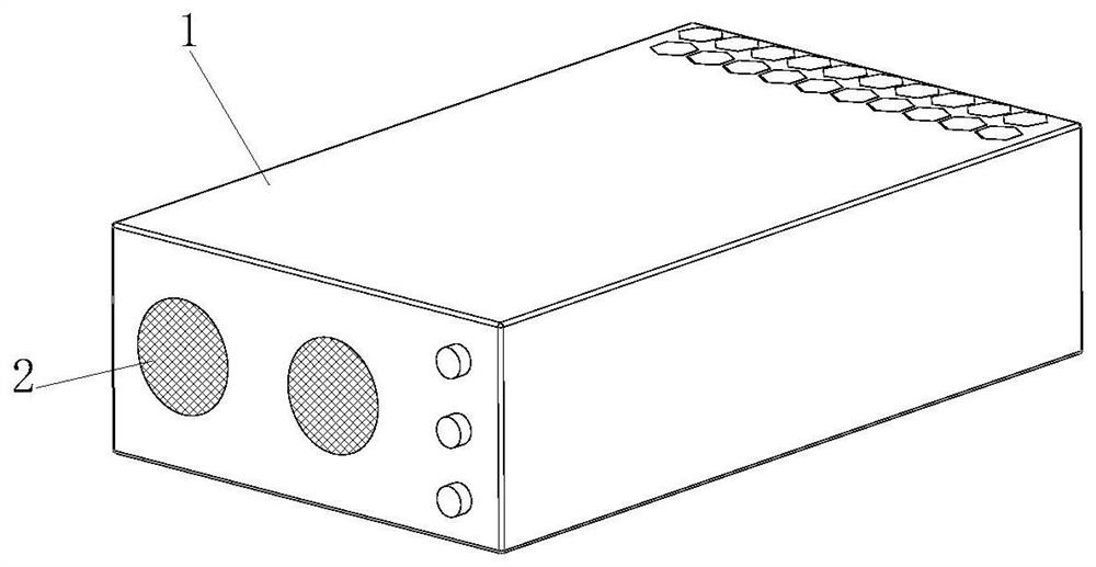 A communication power distribution cabinet