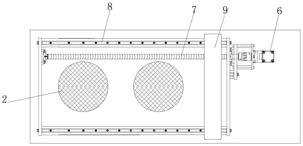 A communication power distribution cabinet