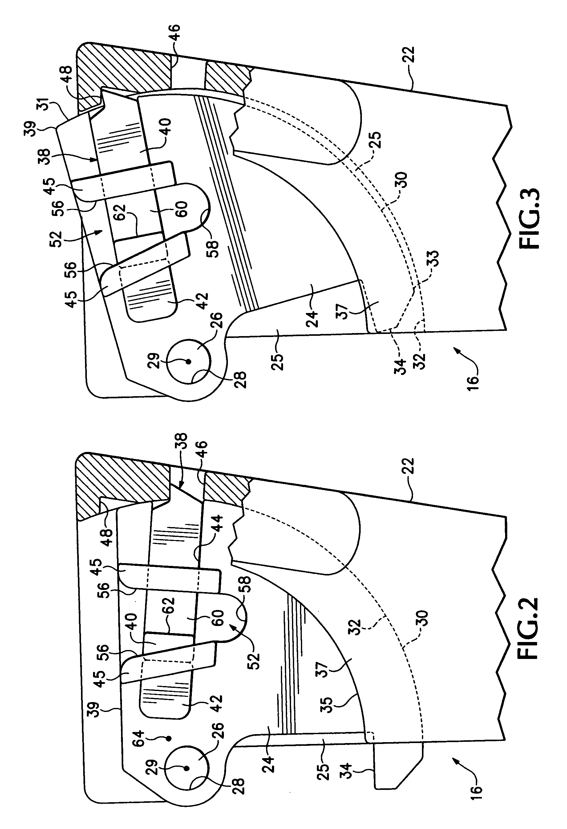 Lock assembly for securing a wear member to earth-working equipment