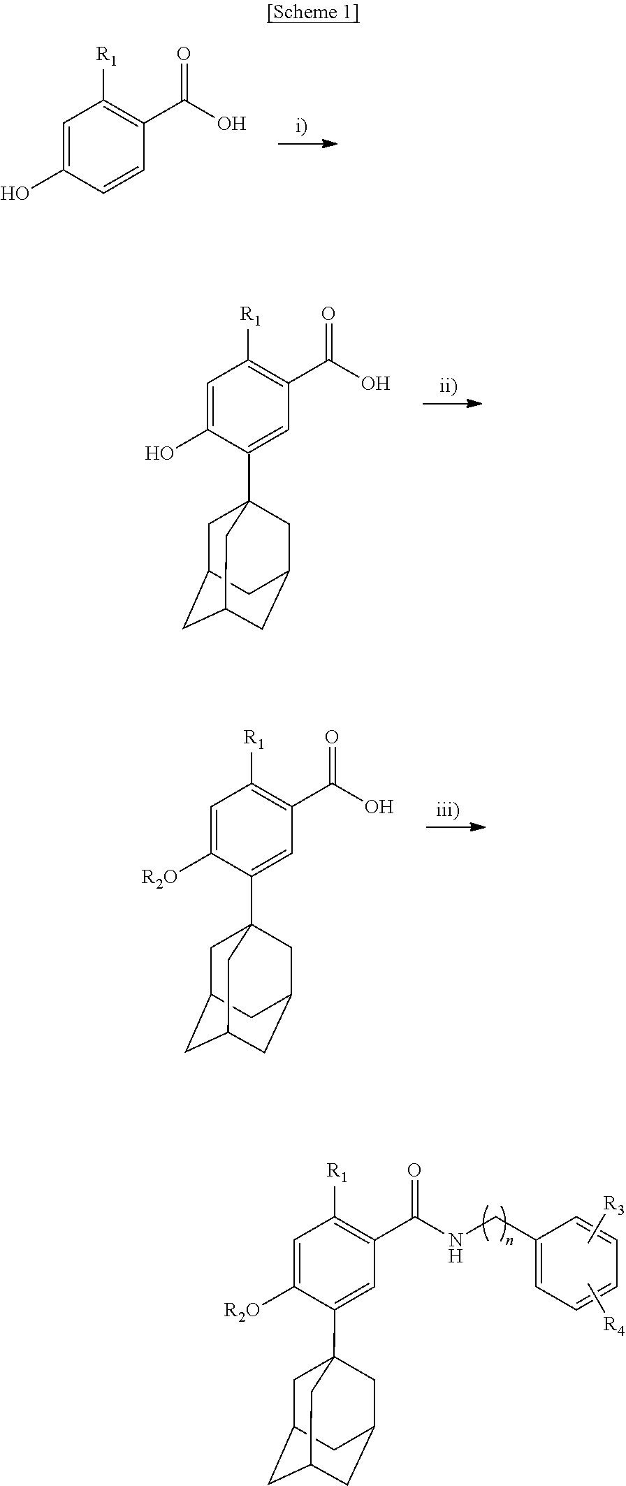 Novel benzoic acid amide compound