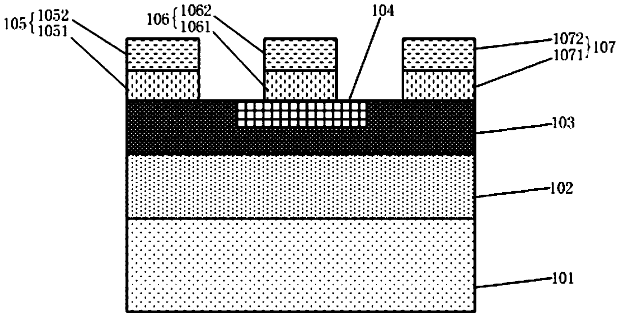 MoS2-based homojunction field effect transistor and preparation method thereof