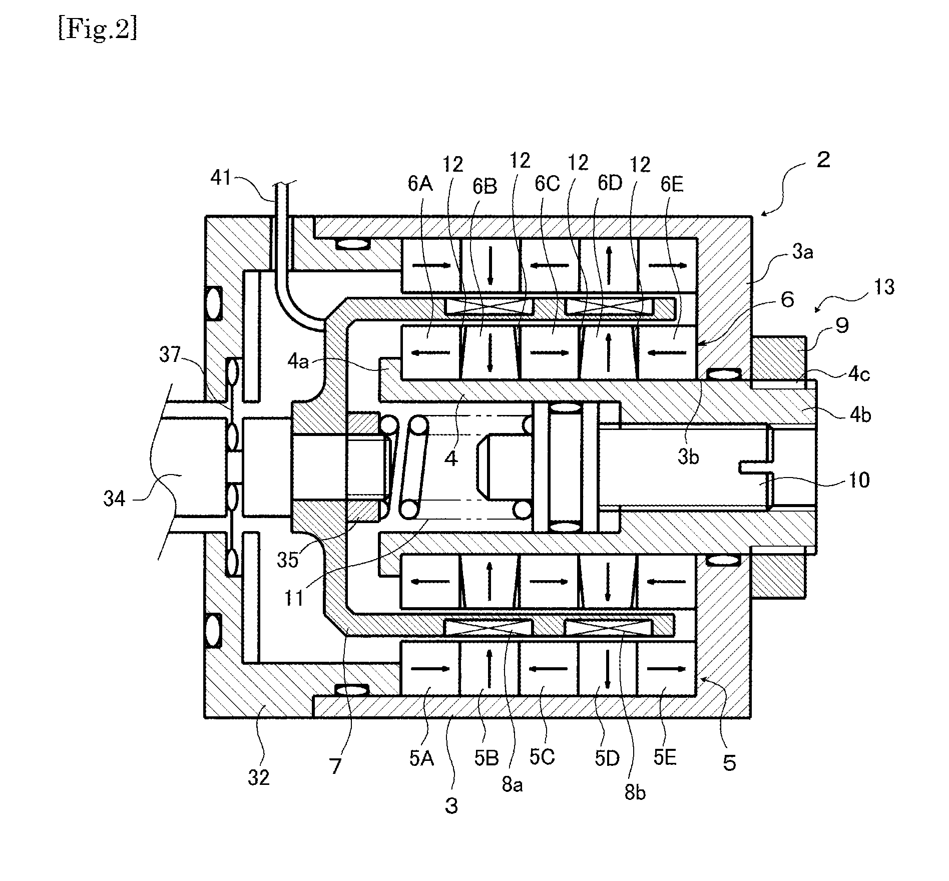 Voice coil motor and direct-acting servo valve using the voice coil motor