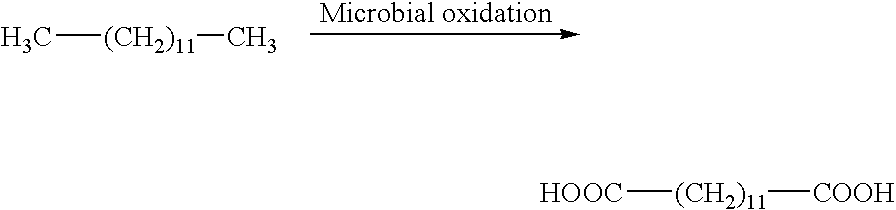 Process for preparing long-chain dicarboxylic acids