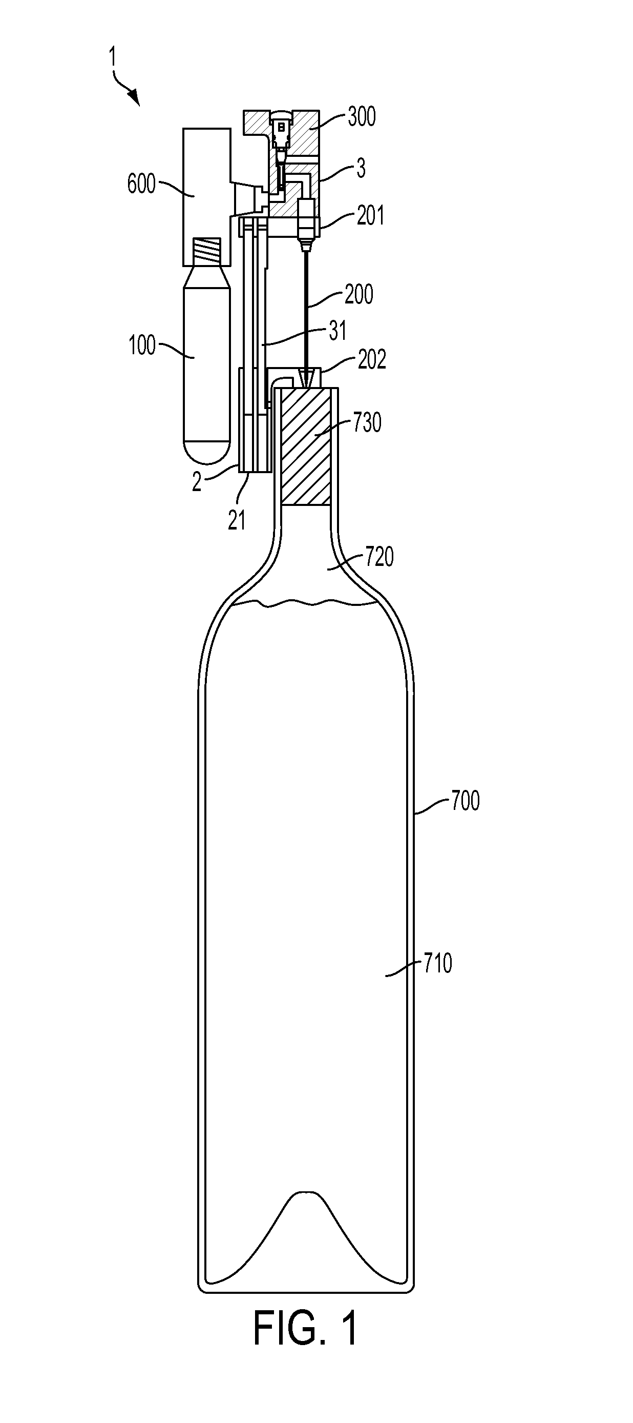 Method and apparatus for engaging a beverage extraction device with a container