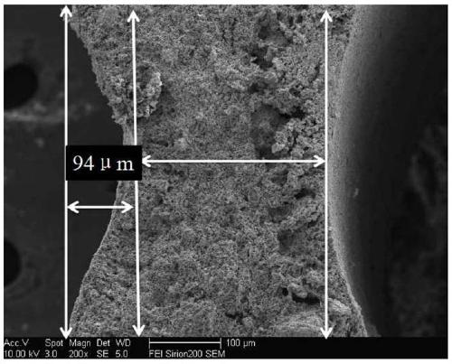 Preparation method of hollow fiber solid oxide fuel cell with petal-shaped cross section