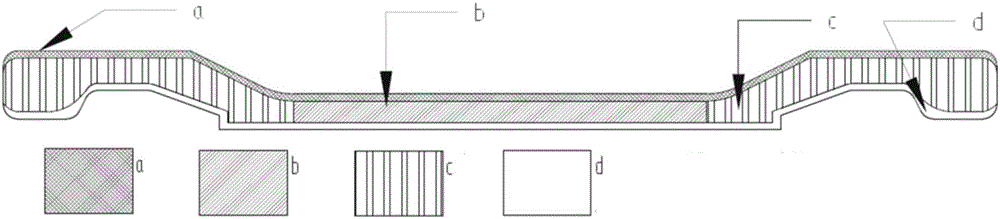 Detachable hydraulic cylinder with carbon fiber composite for connection and load bearing