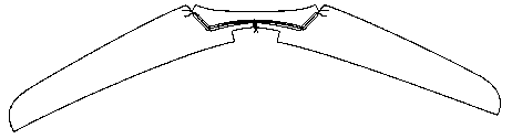 Cutting and sewing process of suit collar