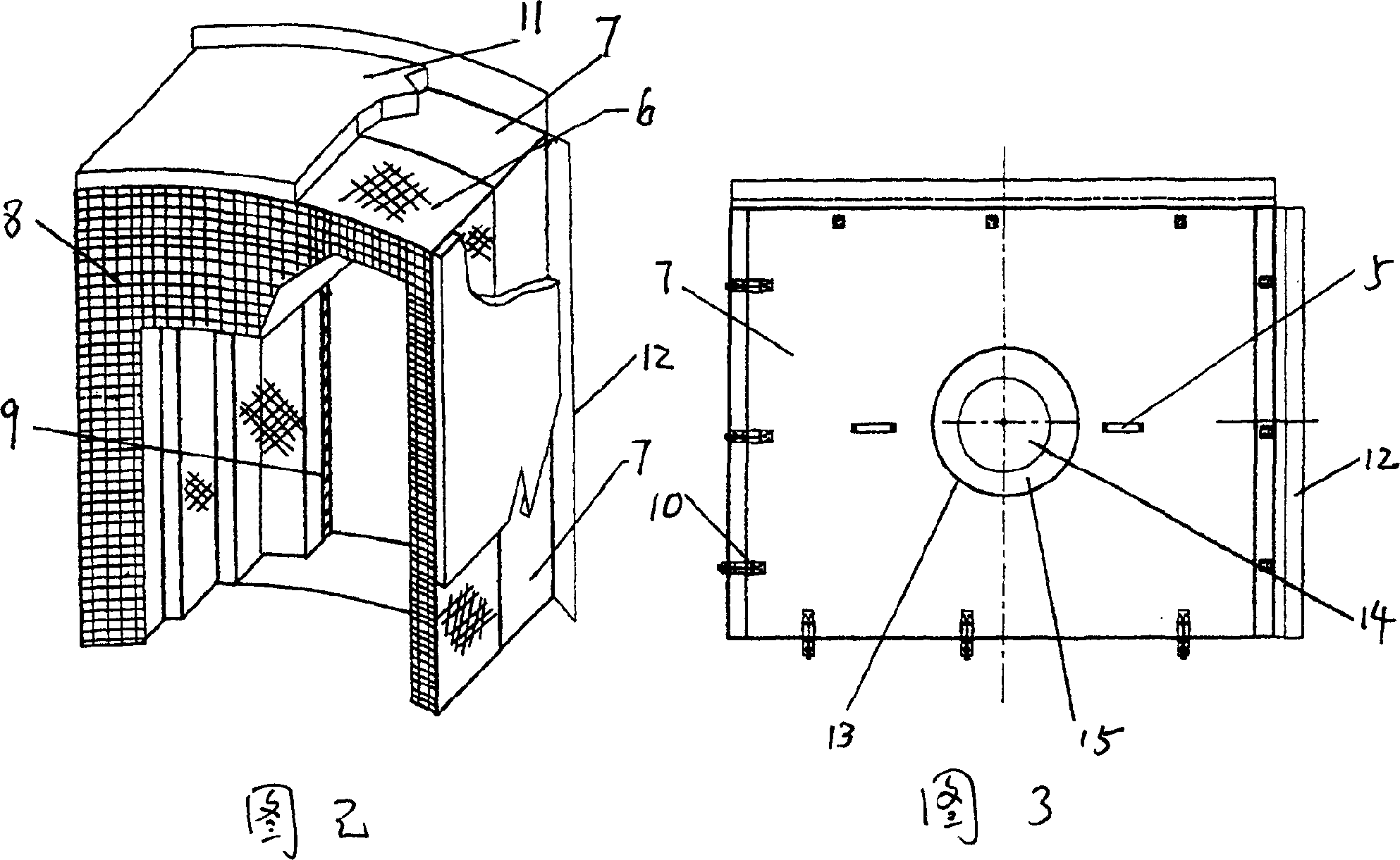 Turbine cylinder casing thermal insulating method and thermal insulating cabin
