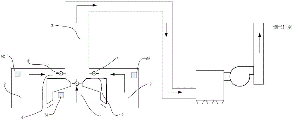 Refining furnace for smelting copper