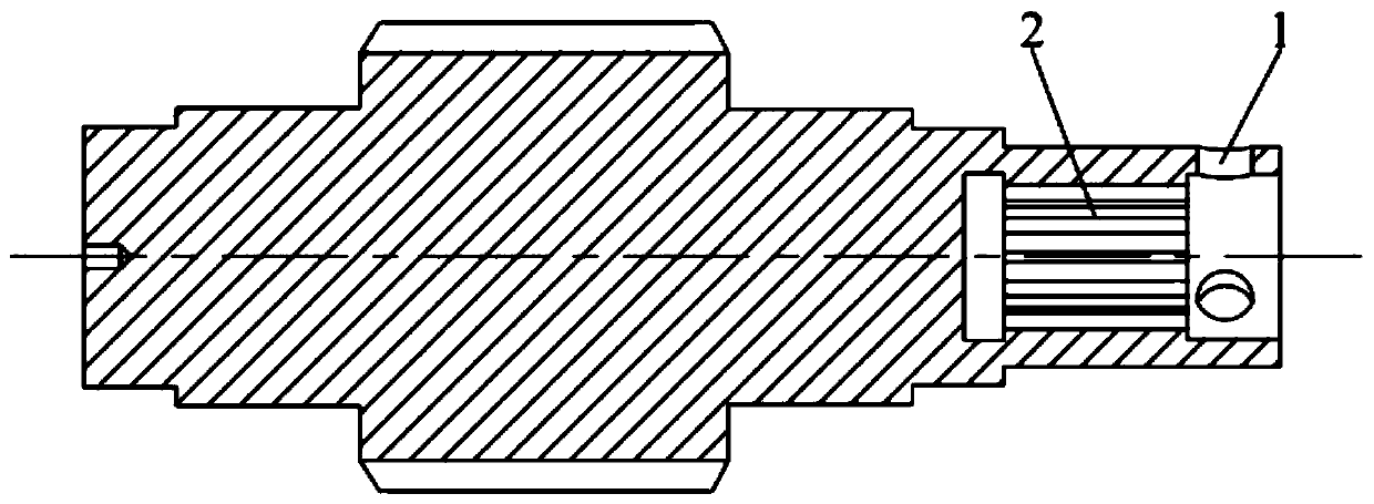 Speed reducer input shaft machining process