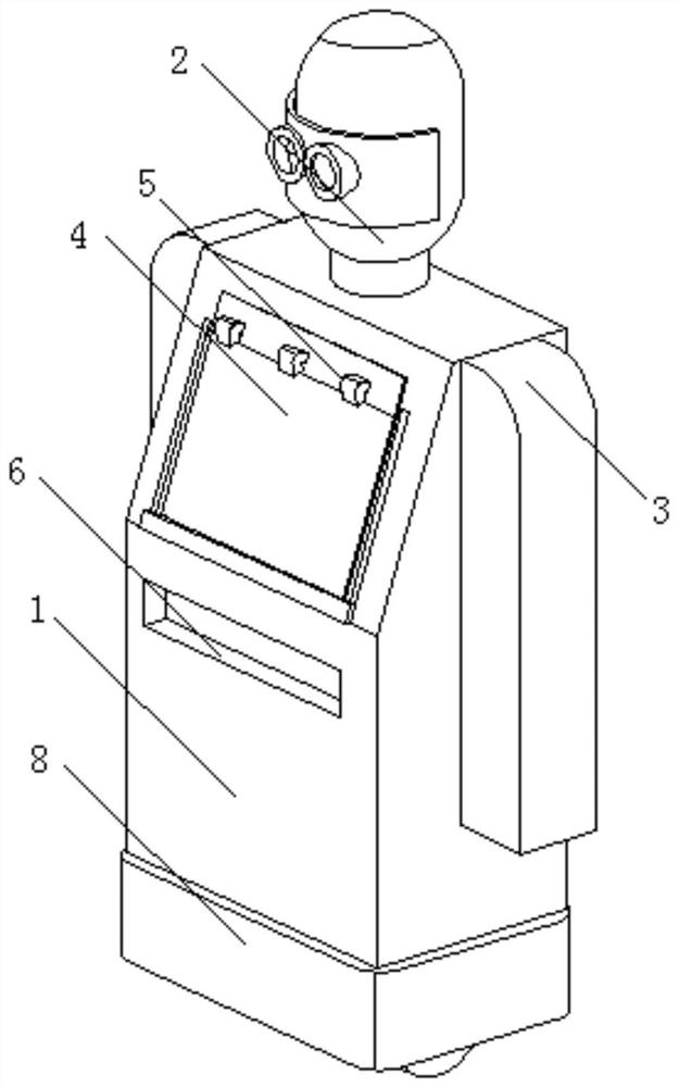 Intelligent interactive humanoid robot