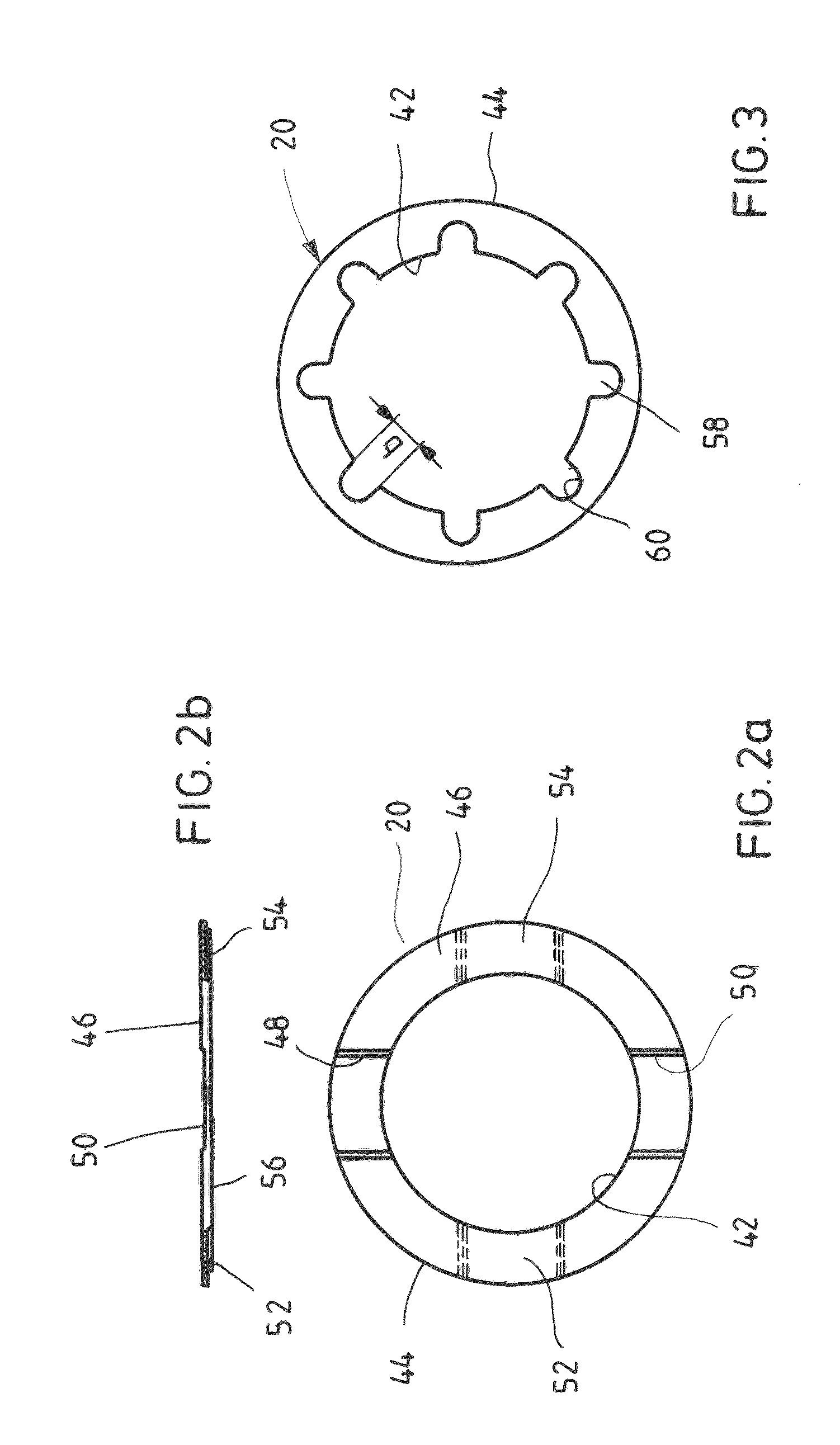 Actuating solenoid and non-stick disk