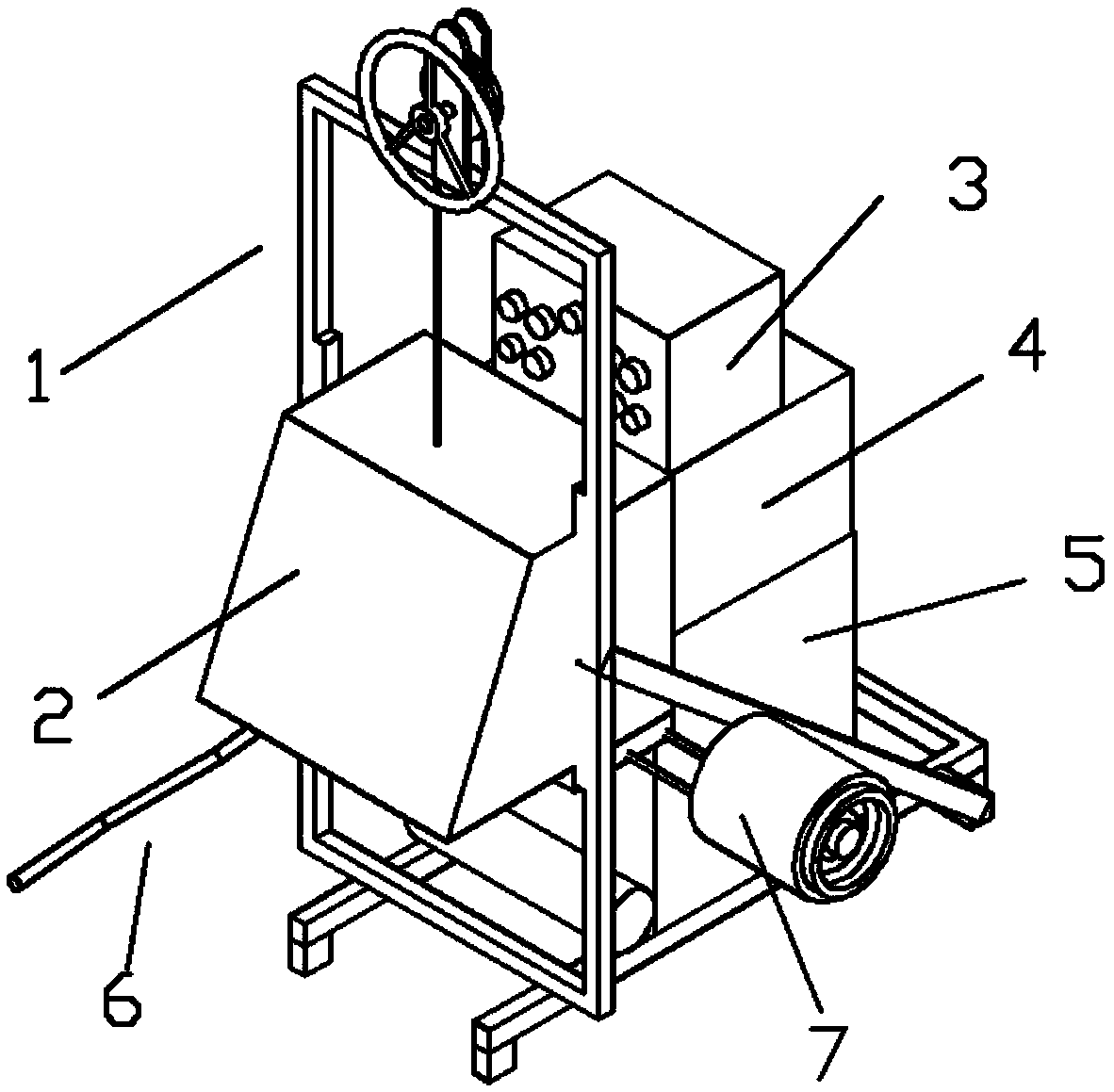 Tubing cleaning machine