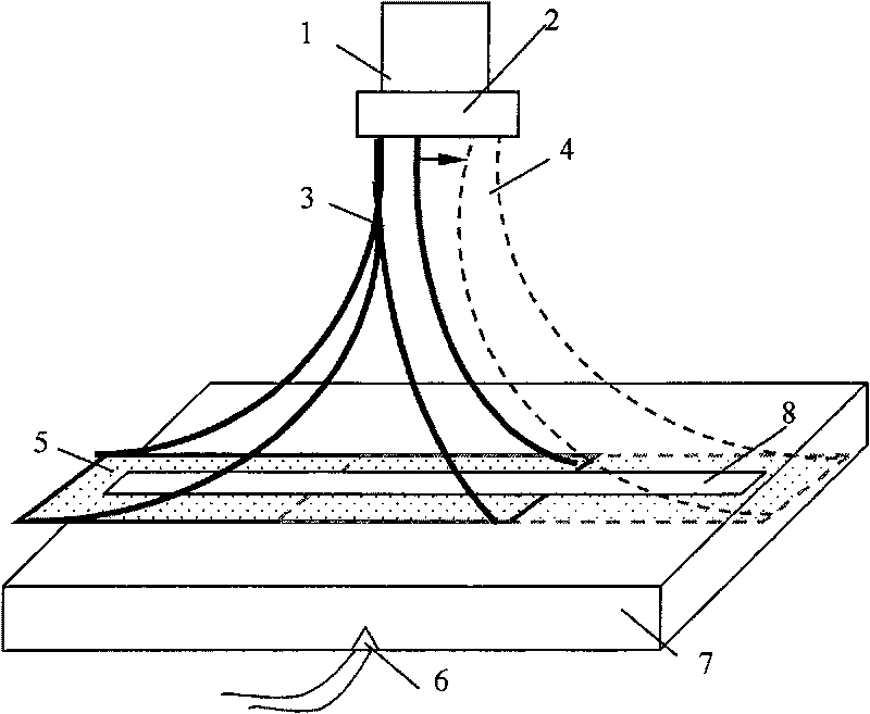 Double electron beam partial heat treatment method after refractory metal material is welded