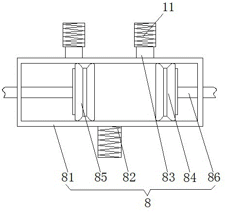 Convenient type pipeline flow distribution device