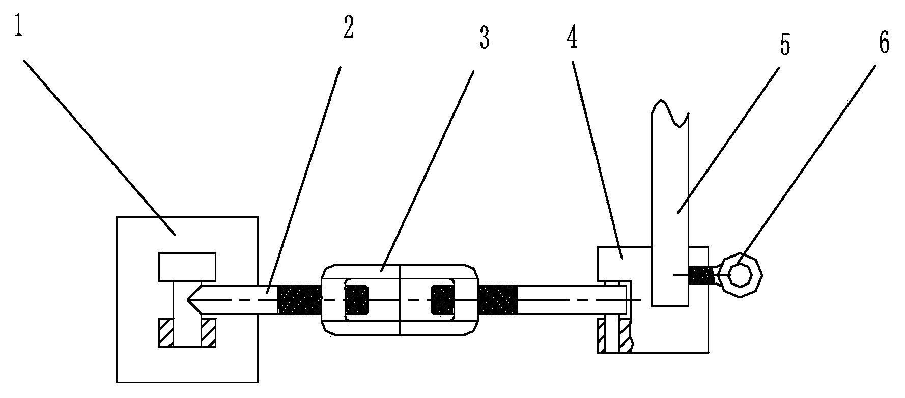 Mounting adjustment device for prefabricated wall panel