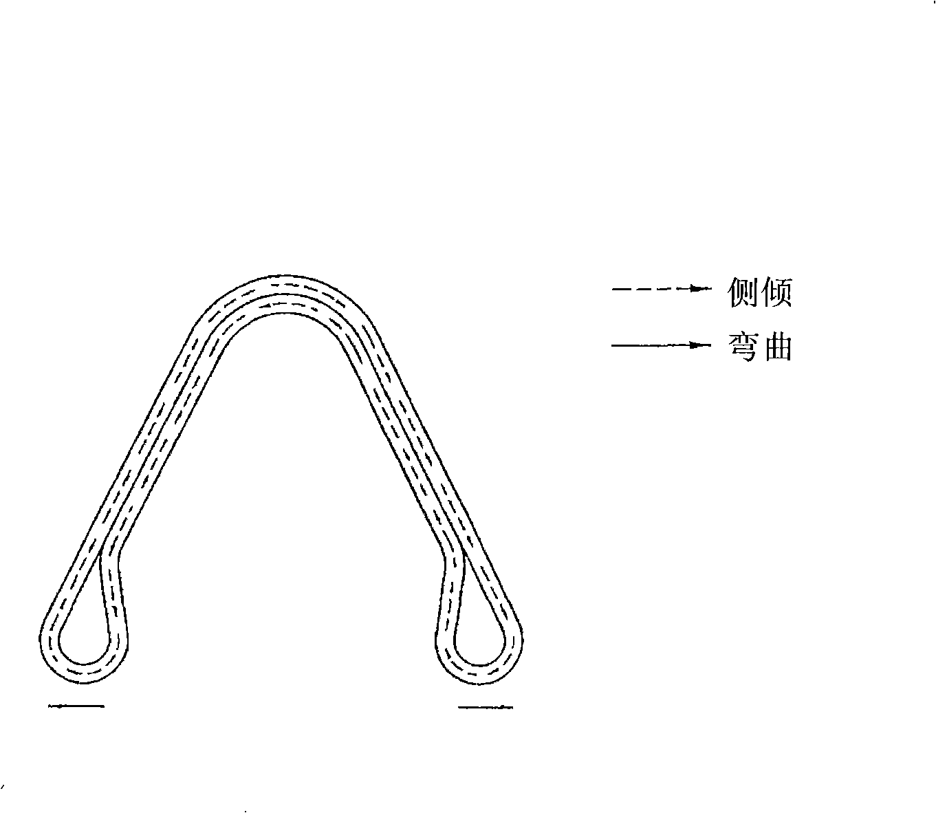 Tubular beam of torsion beam axle type suspension