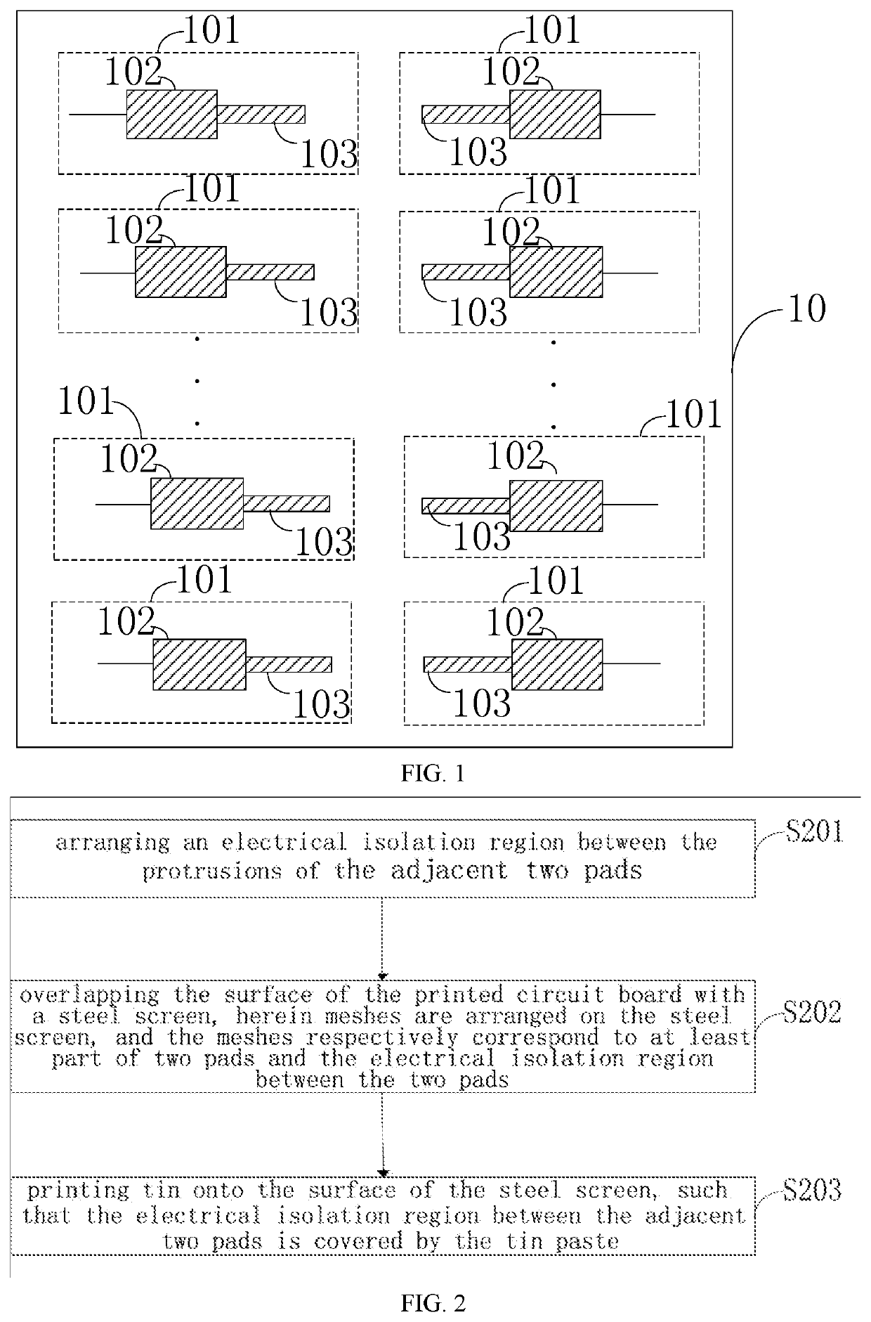 Method for manufacturing printed circuit board, printed circuit board and drive circuit board