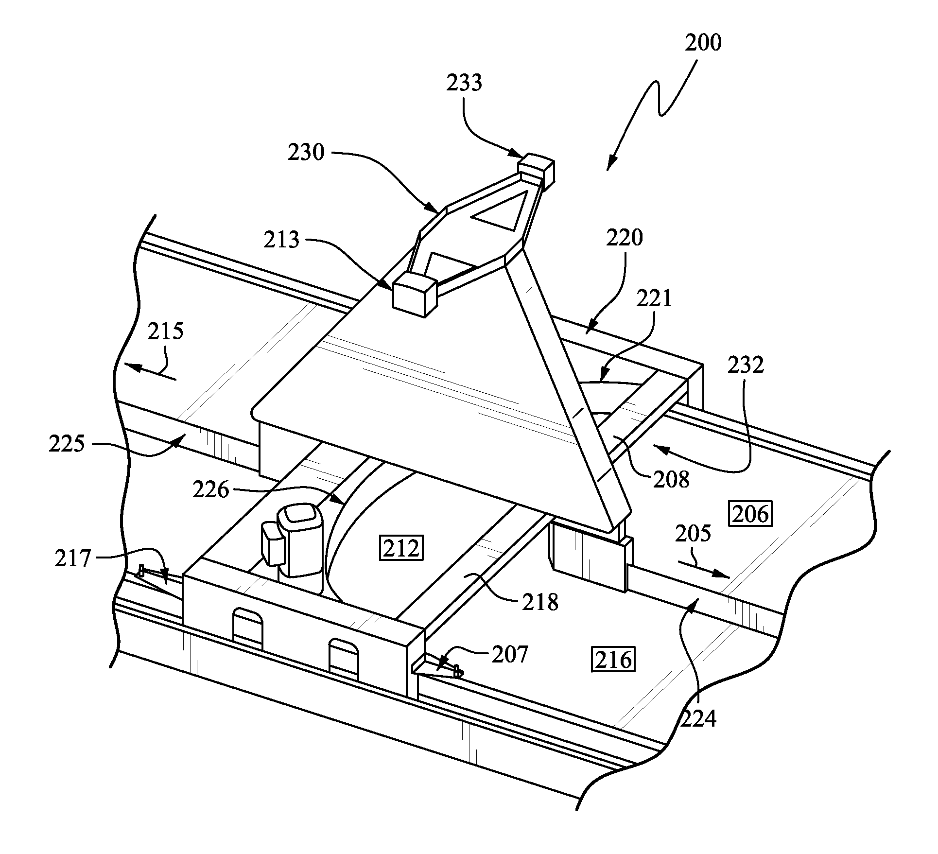 Density-based carriage control system for accumulator and method for controlling an accumulator