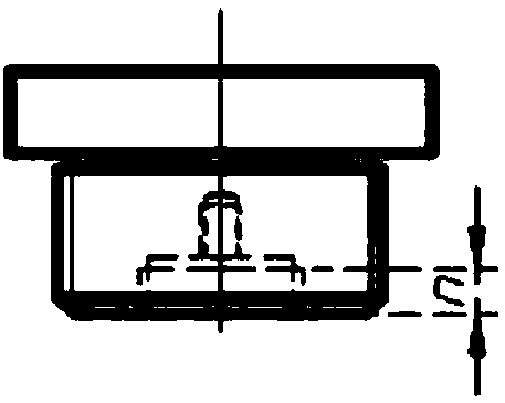 A particle damping vibration absorbing device in a weightless environment