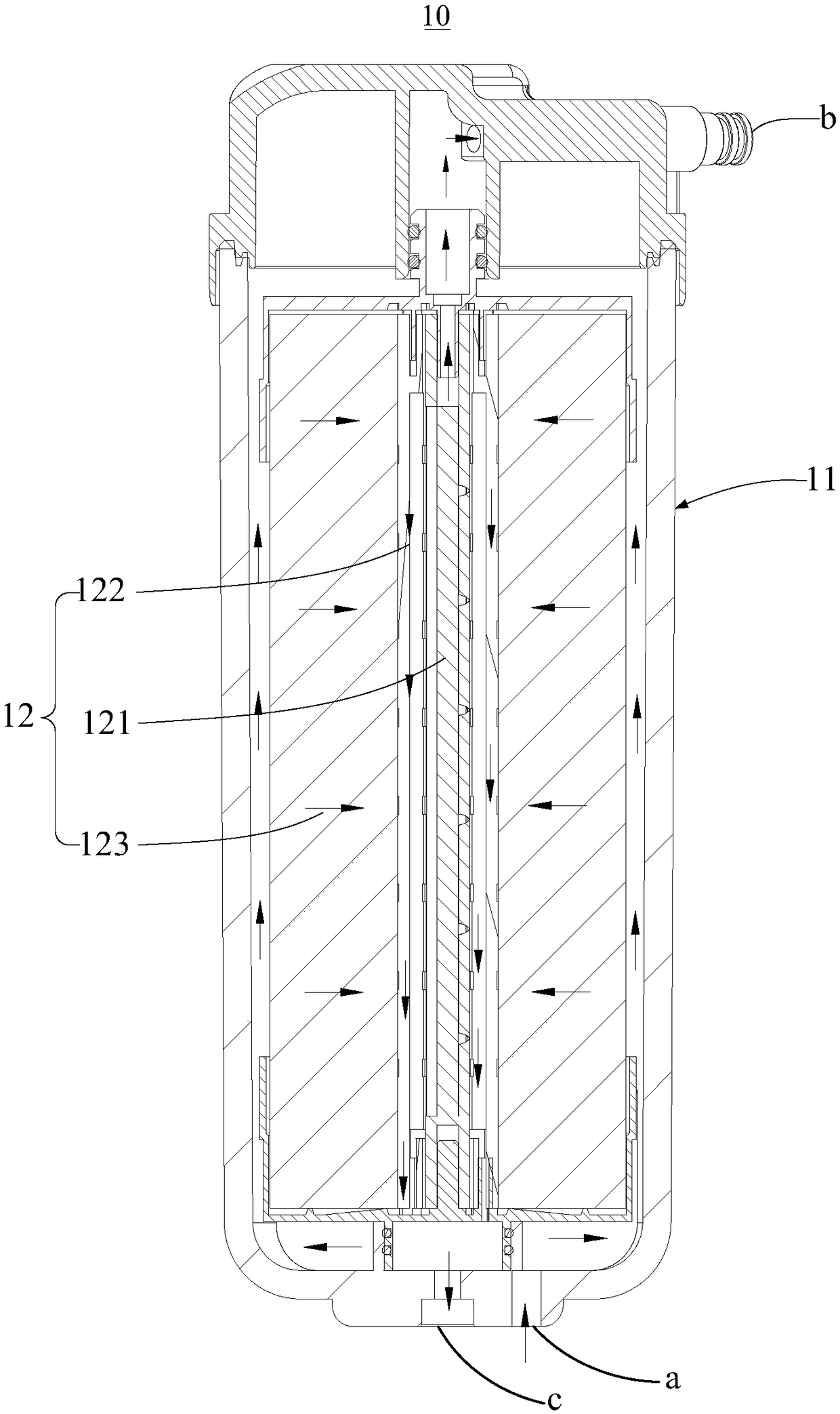 Water purifying system