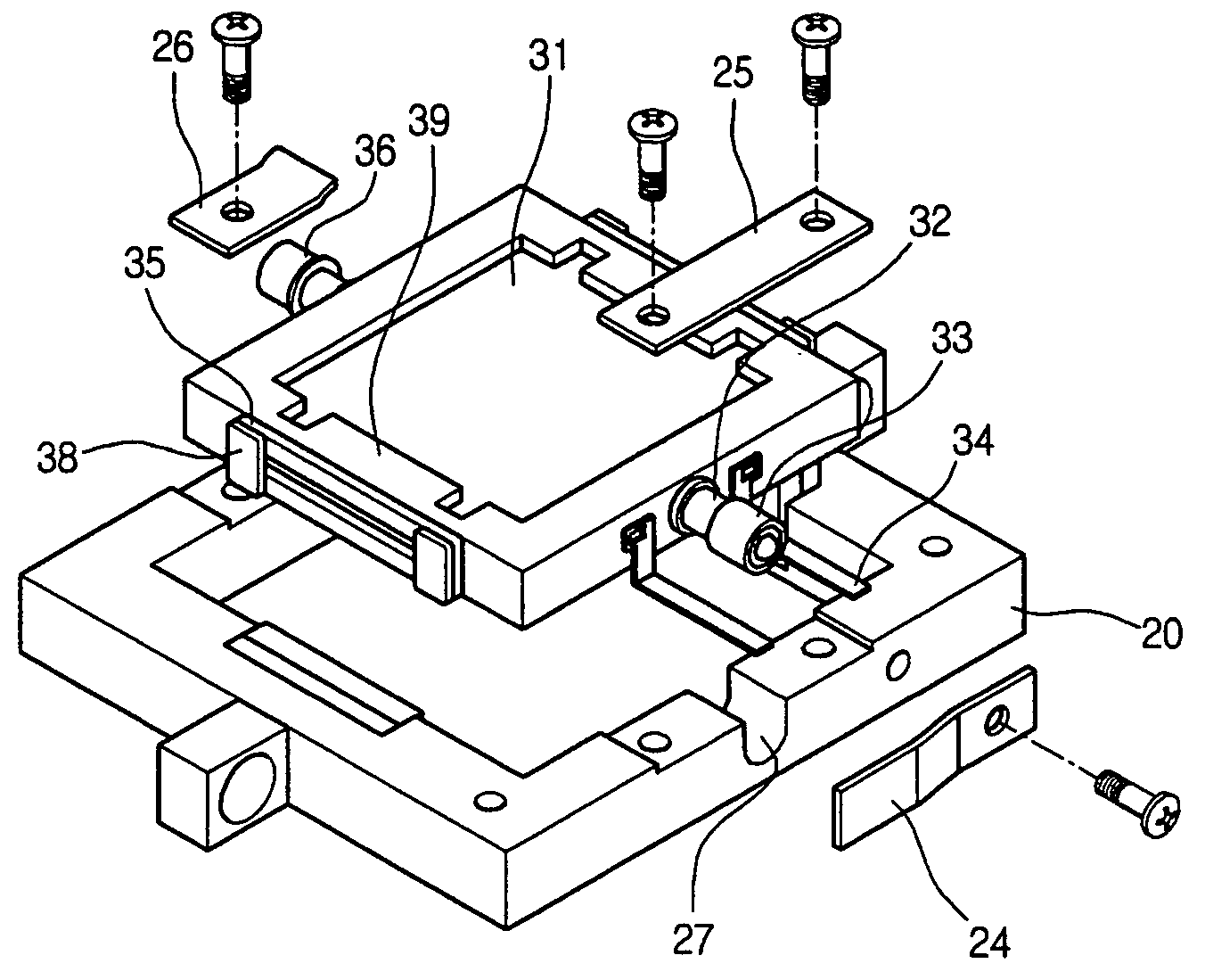 Actuator for improvement of resolution