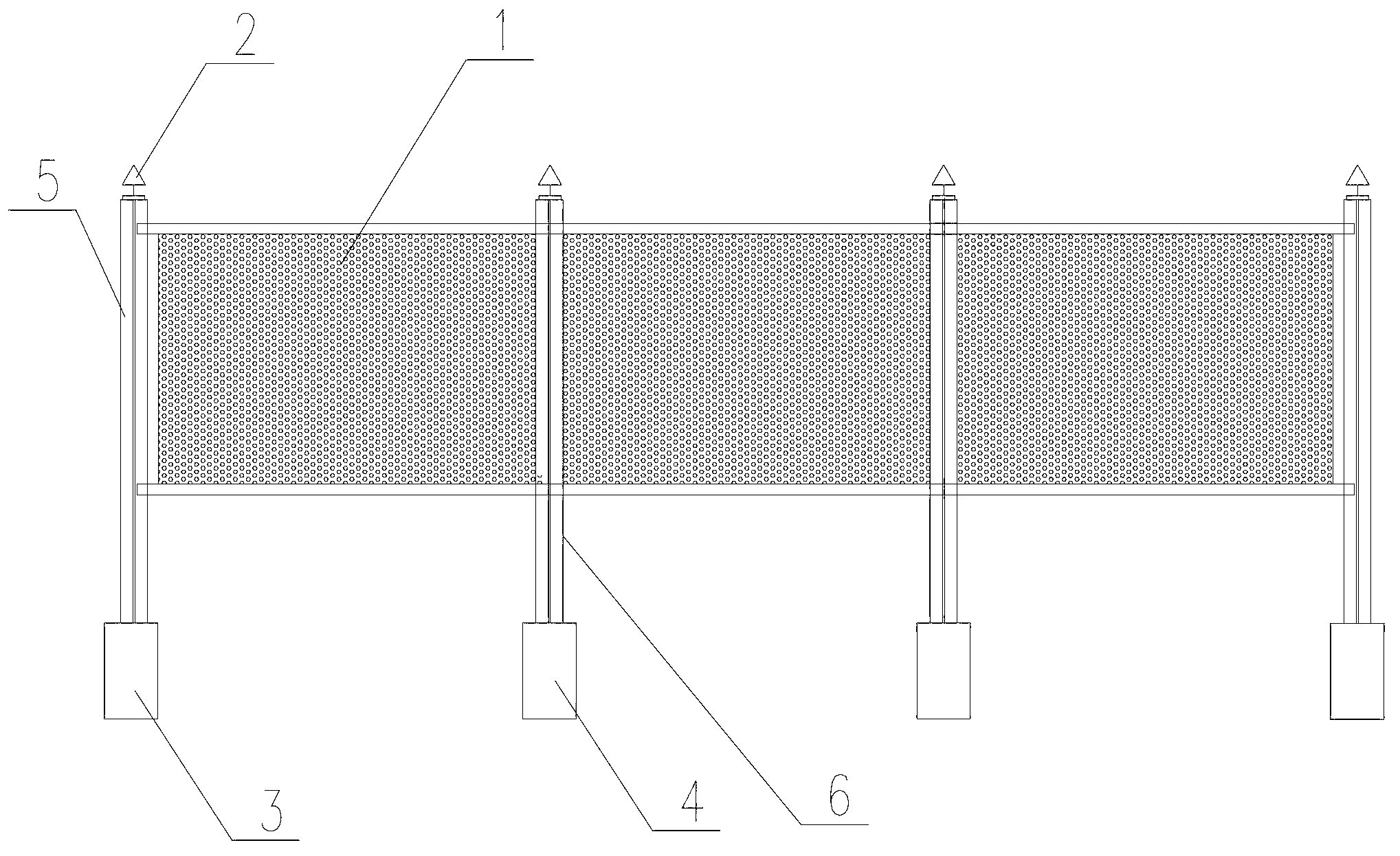 Windproof and dust-suppression device