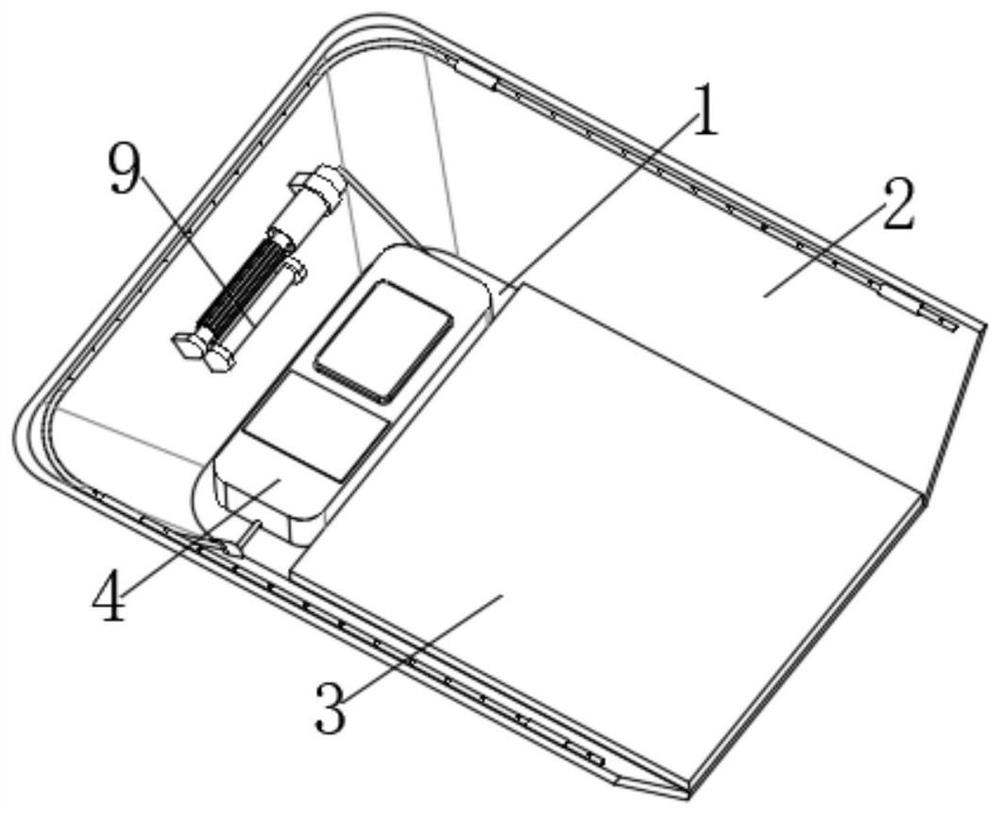 Automobile foot mat with formaldehyde removal function and preparation method