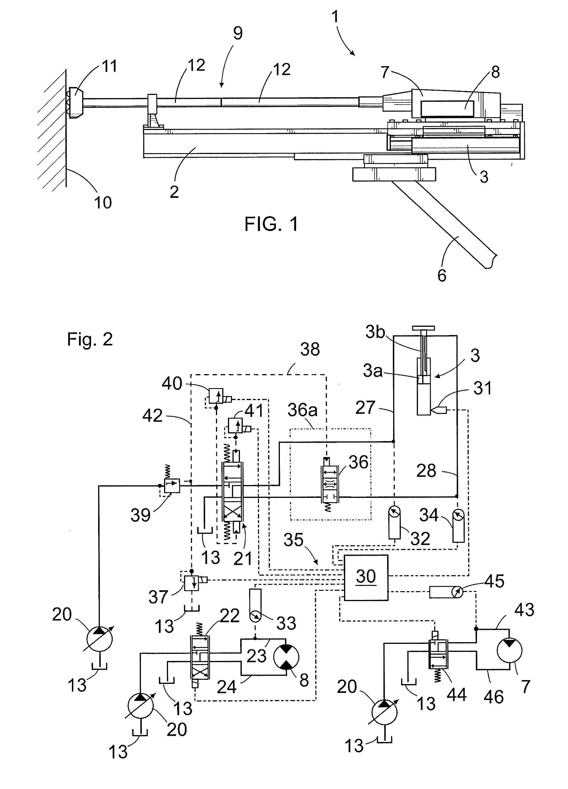 Method and apparatus for controlling rock drilling