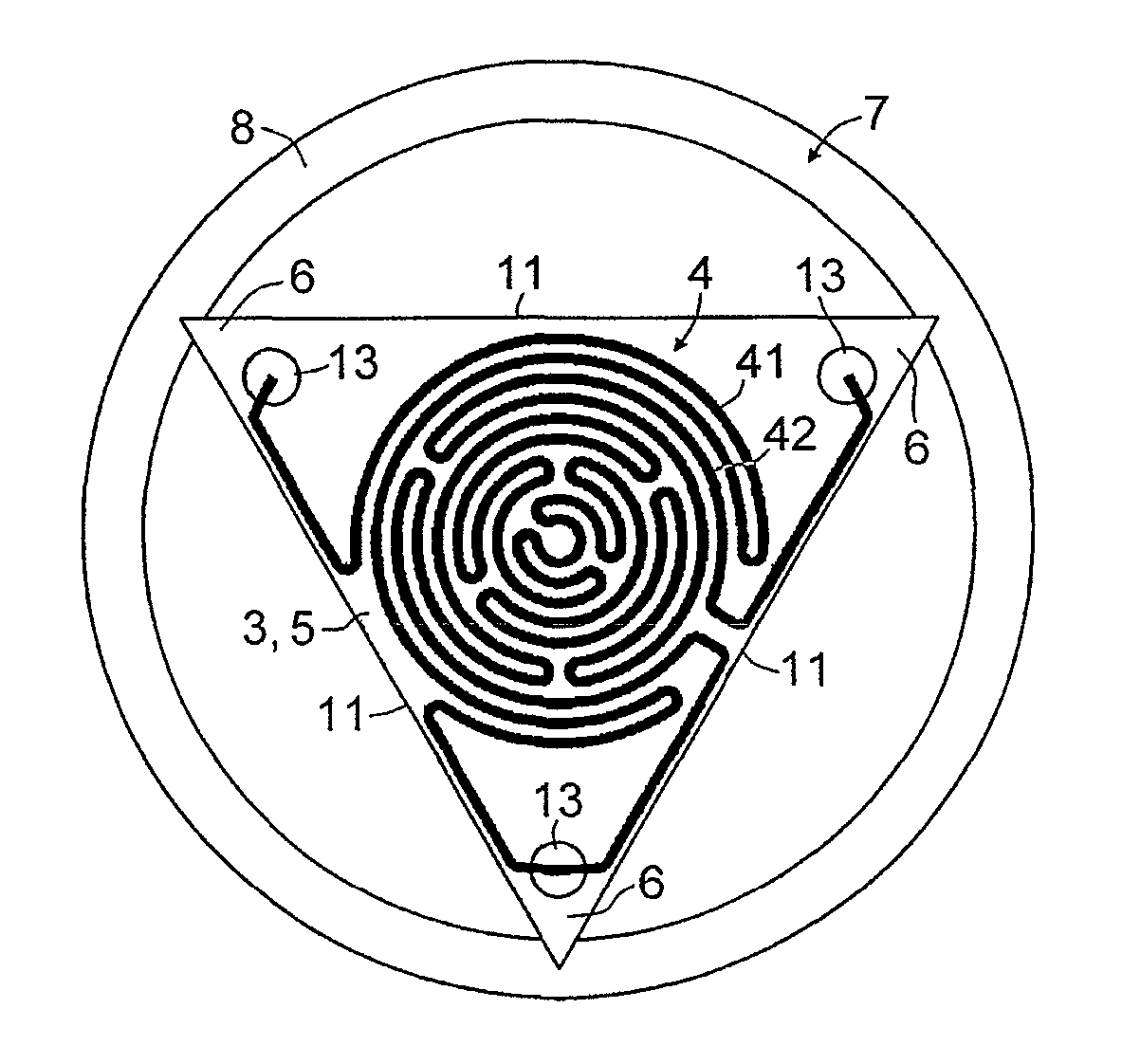 Infrared radiator arrangement for a gas analysis device