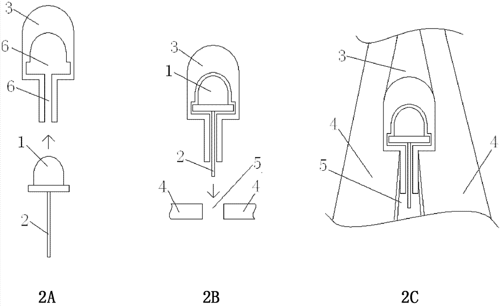 Light-emitting diode (LED) line lamp and implementation method thereof