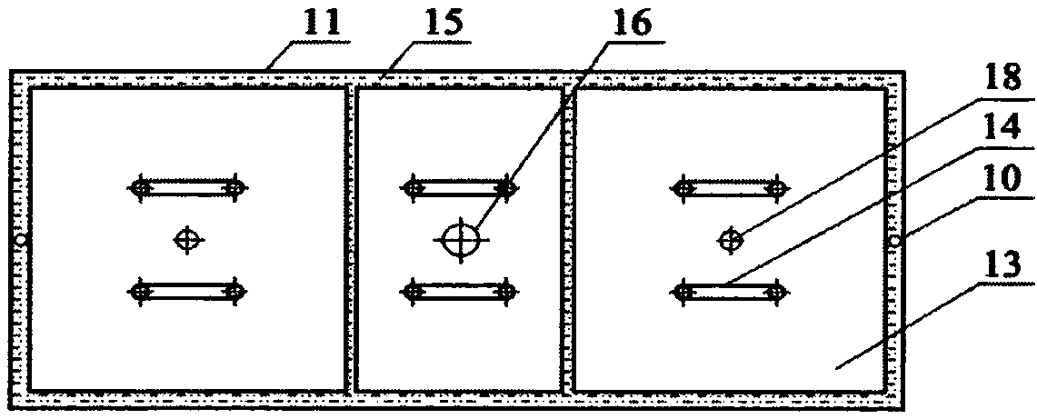 A symmetrical built-in anaerobic membrane bioreactor